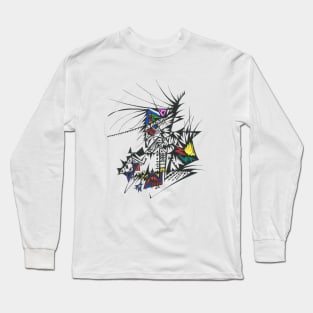 21 Unique Colorful Abstract Art Long Sleeve T-Shirt